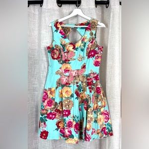 Beautifully colored spring/summer dress
